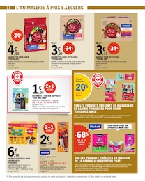 Offre Alimentation Chat dans le catalogue E.Leclerc du moment à la page 22