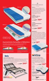 Matratzen Concord Lattenrost im Prospekt 