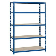 Regalux Metall-Schwerlastregal XL (50 x 120 x 180 cm, Traglast: 290 kg/Boden, Stecken) Angebot in Wörth a.d.Isar im aktuellen Prospekt bei BAUHAUS in Wörth a.d.Isar