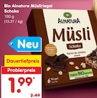Netto Marken-Discount - Bio Müsliriegel Schoko Angebot im Prospekt Bio Müsliriegel Schoko bei Netto Marken-Discount im Prospekt "" für 1,99 €