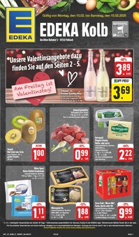 Aktueller EDEKA Volkach Prospekt "Wir lieben Lebensmittel!" mit 24 Seiten