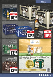 Bier im E center Prospekt "Aktuelle Angebote" mit 28 Seiten (Ahaus)