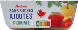 COMPOTE À LA POMME AUCHAN - AUCHAN en promo chez Auchan Supermarché COMPOTE À LA POMME AUCHAN - AUCHAN dans le catalogue Auchan Supermarché