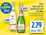 Sekt im Angebot bei diska in Coburg Sekt Angebote von Faber bei diska Coburg für 2,79 €