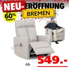 Seats and Sofas Remscheid - Wilson Sessel Angebot im Prospekt Wilson Sessel bei Seats and Sofas im Remscheid Prospekt für 549,00 €