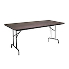 Banketttisch klappbar, Stahl/Spanplatte, Holz Optik, 184 x 76 cm, braun/schwarz von METRO PROFESSIONAL im aktuellen METRO Prospekt