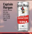 Spiced Gold & Cola Angebote von Captain Morgan bei Trinkgut Lemgo für 7,96 €