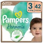 Couches Harmonie T3 x42 - PAMPERS en promo chez Intermarché Montpellier à 10,50 €