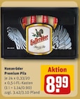 Hasseröder Premium Pils im Angebot bei REWE in Oldenburg Hasseröder Premium Pils Angebote bei REWE Oldenburg für 8,99 €