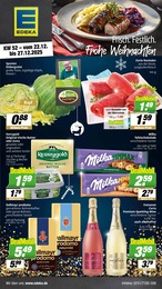 Supermarkt Prospekt von EDEKA in Mettingen Aktueller EDEKA Supermarkt Prospekt für Mettingen: Aktuelle Angebote mit 16} Seiten, 22.12.2025 - 27.12.2025