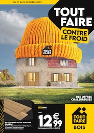Prospectus Tout Faire à Fleury-les-Aubrais, "TOUT FAIRE CONTRE LE FROID", 8 pages, 01/10/2025 - 31/10/2025