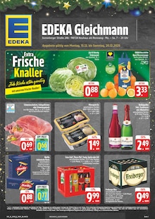 EDEKA Prospekt Wir lieben Lebensmittel! mit  Seiten in Steinach und Umgebung