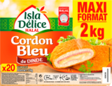 CORDONS BLEUS DE DINDE HALAL SURGELÉ ISLA DELICE - ISLA DELICE - Auchan Hypermarché à Romans-sur-Isère CORDONS BLEUS DE DINDE HALAL SURGELÉ ISLA DELICE - ISLA DELICE en promo chez Auchan Hypermarché Romans-sur-Isère à 13,99 €