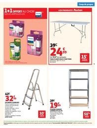 Prix et réduction Ampoule dans le prospectus Auchan Hypermarché en cours Offre Ampoule dans le catalogue Auchan Hypermarché du moment à la page 9