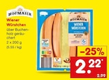 Wiener Würstchen bei Netto Marken-Discount im Prospekt "" für 2,22 €