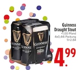 Draught Stout von Guinness im aktuellen EDEKA Prospekt für 4,99 €