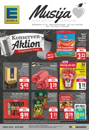 EDEKA Prospekt für Düsseldorf: "Aktuelle Angebote", 28 Seiten, 30.09.2024 - 05.10.2024