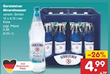 Mineralwasser Angebote von Gerolsteiner bei Netto Marken-Discount Saarlouis für 4,99 €