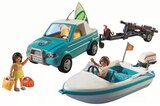 Pick-up de surfer avec bateau - Playmobil en promo chez Maxi Bazar Menton à 19,99 €