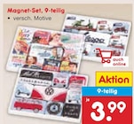 Magnet-Set, 9-teilig Angebote bei Netto Marken-Discount Augsburg für 3,99 €