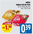 Joghurt mit der Ecke bei E xpress im Starnberg Prospekt für 0,39 €