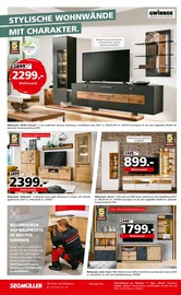 Fernseher im Segmüller Prospekt in Stadtbergen Aktueller Segmüller Prospekt mit Fernseher, "Gemütliche Wohnideen", Seite 8