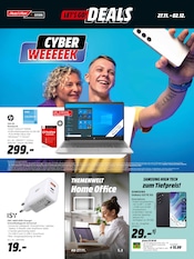 Aktueller MediaMarkt Saturn Prospekt mit Samsung, "CYBER WEEEEEK", Seite 1