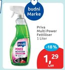 Multi Power Fettlöser von Priva für 1,29 € bei budni im Angebot Multi Power Fettlöser von Priva im aktuellen budni Prospekt