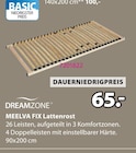 MEELVA FIX Lattenrost Angebote von Dreamzone bei JYSK Wismar für 65,00 €