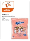 Neapolitaner Minis Angebote von MANNER bei Müller Reutlingen für 1,85 €