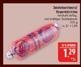Zwiebemettwurst/Vesperwürstchen Angebote bei Marktkauf Fürth für 1,29 €