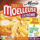 Pizza Crousti Moelleuse Extrême 4 Fromages - MARIE - Intermarché Super à Valence Pizza Crousti Moelleuse Extrême 4 Fromages - MARIE en promo chez Intermarché Super Valence à 6,99 €