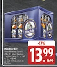 Aktuelles Mönchshof Bier Angebot bei EDEKA in Weiden (Oberpfalz) ab 13,99 €