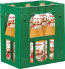Apfelsaft klar/trüb oder Apfelschorle Angebote von Merziger bei Globus-Baumarkt Pirmasens für 7,99 €