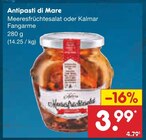 Meeresfrüchtesalat oder Kalmar Fangarme Angebote von Antipasti di Mare bei Netto Marken-Discount Göttingen für 3,99 €