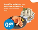 Knackfrische Wiener bei V-Markt im Mainburg Prospekt für 0,69 €