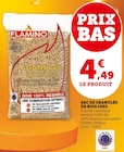 Sac de granulés de bois 15kg - Flamino en promo chez Super U Cergy à 4,49 €