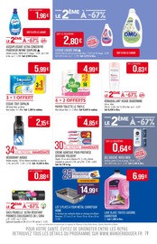 Lessive Angebote im Prospekt "SUPERMARCHÉ MATCH" von Supermarchés Match auf Seite 19