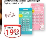 Comfortglide Spa Breeze Systemklingen im Angebot bei GLOBUS in Hofheim Comfortglide Spa Breeze Systemklingen Angebote von Venus bei GLOBUS Hofheim für 19,99 €