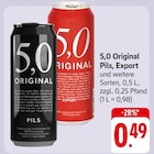 Pils oder Export bei E center im Kenn Prospekt für 0,49 €