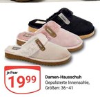 Damen-Hausschuh im aktuellen GLOBUS Prospekt