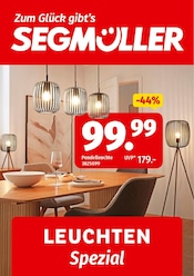 Aktueller Segmüller Möbel & Einrichtung Prospekt in Bensheim und Umgebung, "Leuchten Spezial" mit 1 Seite, 28.10.2026 - 29.11.2026