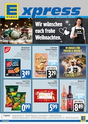 Aktueller E xpress Discounter Prospekt in Kraftisried und Umgebung, "Wir lieben Lebensmittel." mit 4 Seiten, 22.12.2025 - 27.12.2025