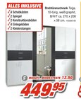 Drehtürenschrank Taiga bei Möbel AS im Darmstadt Prospekt für 449,95 €