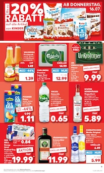 Wasser im Kaufland Prospekt "Hier bin ich richtig" mit 65 Seiten (Berlin)