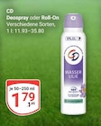 Deospray Angebote von CD bei GLOBUS Zwickau für 1,79 €