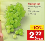 Trauben hell im Angebot bei Netto Marken-Discount in Moers Trauben hell Angebote bei Netto Marken-Discount Moers für 2,22 €