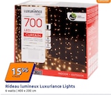 Rideau lumineux Luxuriance Lights - Luxuriance Lights en promo chez Action Mont-de-Marsan à 15,95 €