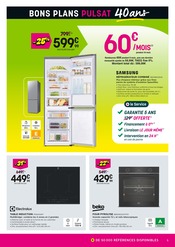Promos Table De Cuisson dans le catalogue "Anniv'Pulsat" de Pulsat à la page 5
