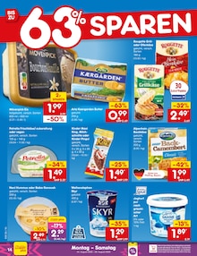 Eis im Netto Marken-Discount Prospekt "Aktuelle Angebote" mit 68 Seiten (Erlangen)